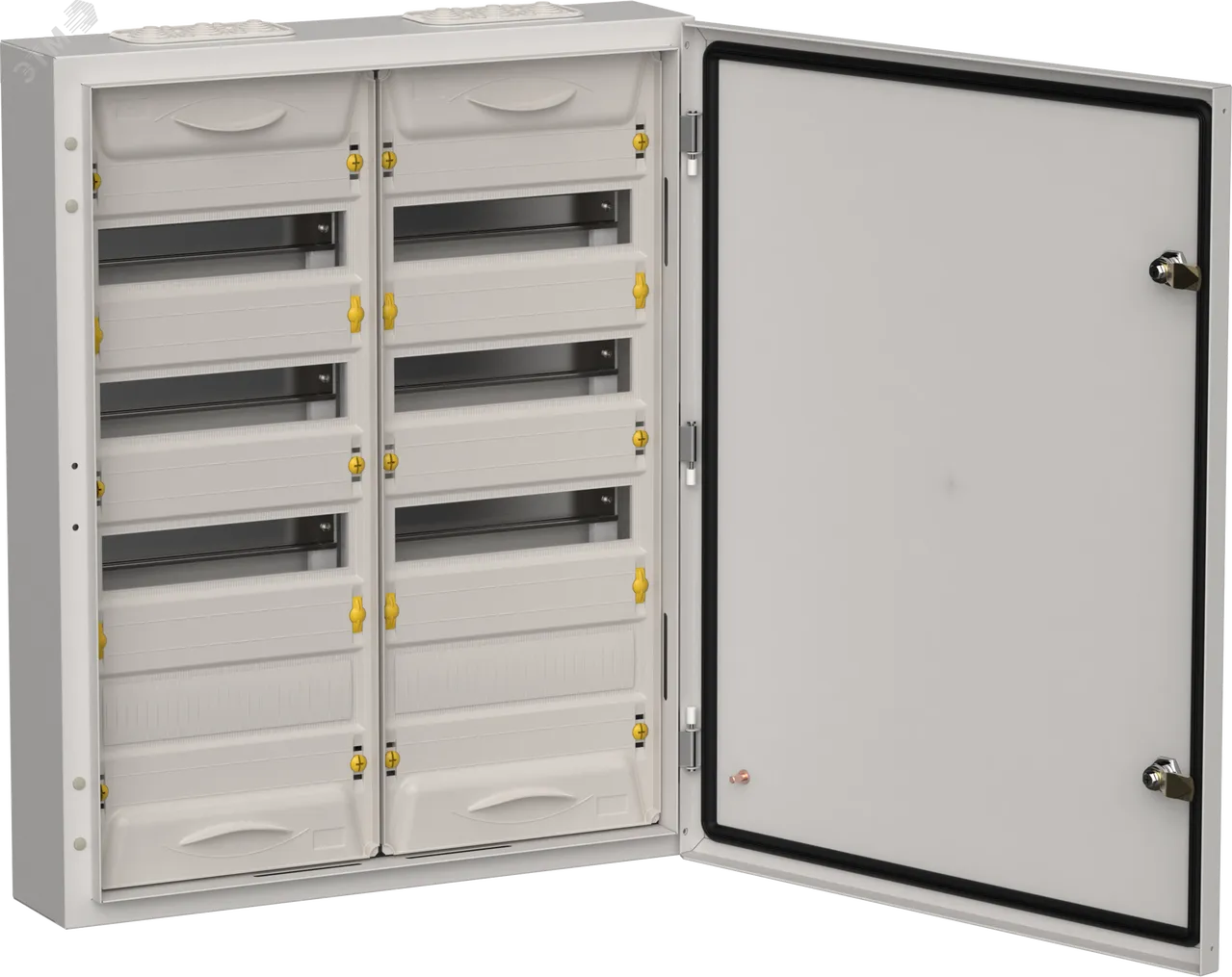 TITAN 5 Корпус мет. ЩРн-96 (2х48) 710х570х140 IP54 сер TI5-50-N-2X048-54-7035