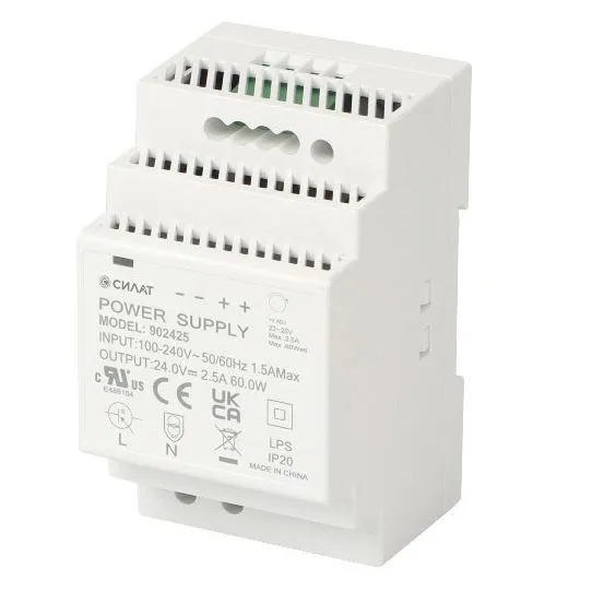 Источник питания 24 V DC/2,5 A, 902425