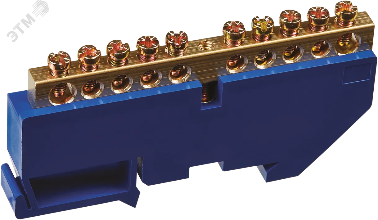 Шина нулевая на DIN-изол NBB-M69-10D/B 17290
