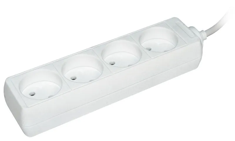 Удлинитель 4х3м без заземл. 10А IP20 У4 2P 250В 2х0.75 WYP10-06-04-03-N