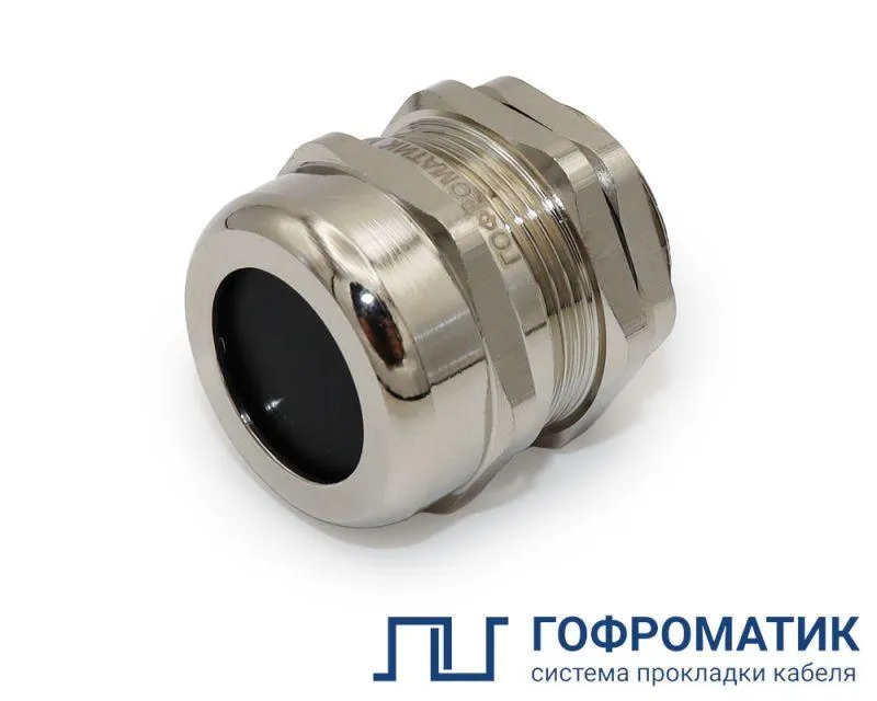 Ввод кабельный М22 IP68 d кабеля 8-15мм латунь ГОФРОМАТИК/ zeta30113