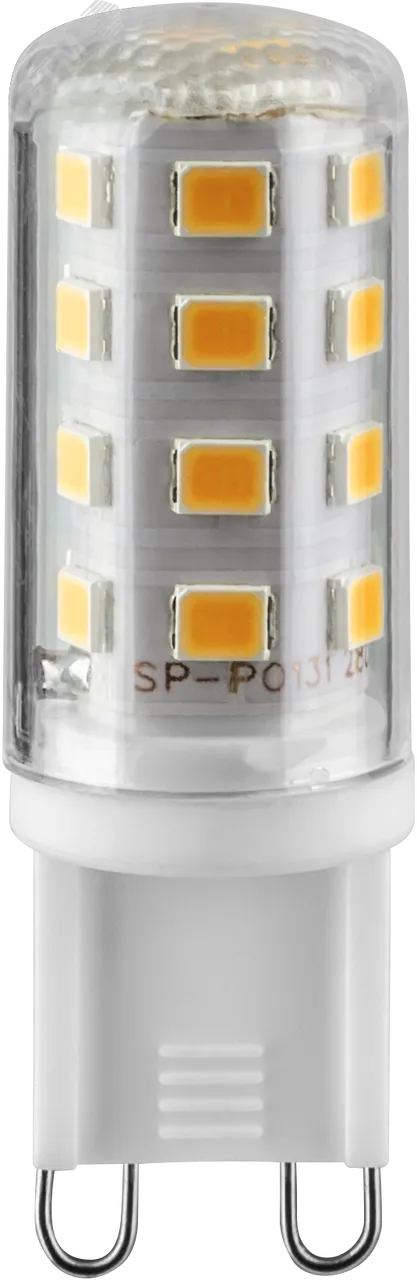 Лампа светодиодная LED 5вт 230в G9 тепло-белый капсульная 24370