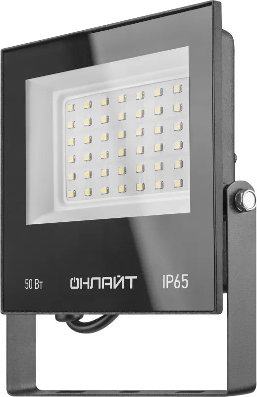 Прожектор светодиодный 71 660 OFL-50-6K-BL-IP65-LED 50Вт 6000К IP65 4000лм черн. 71660