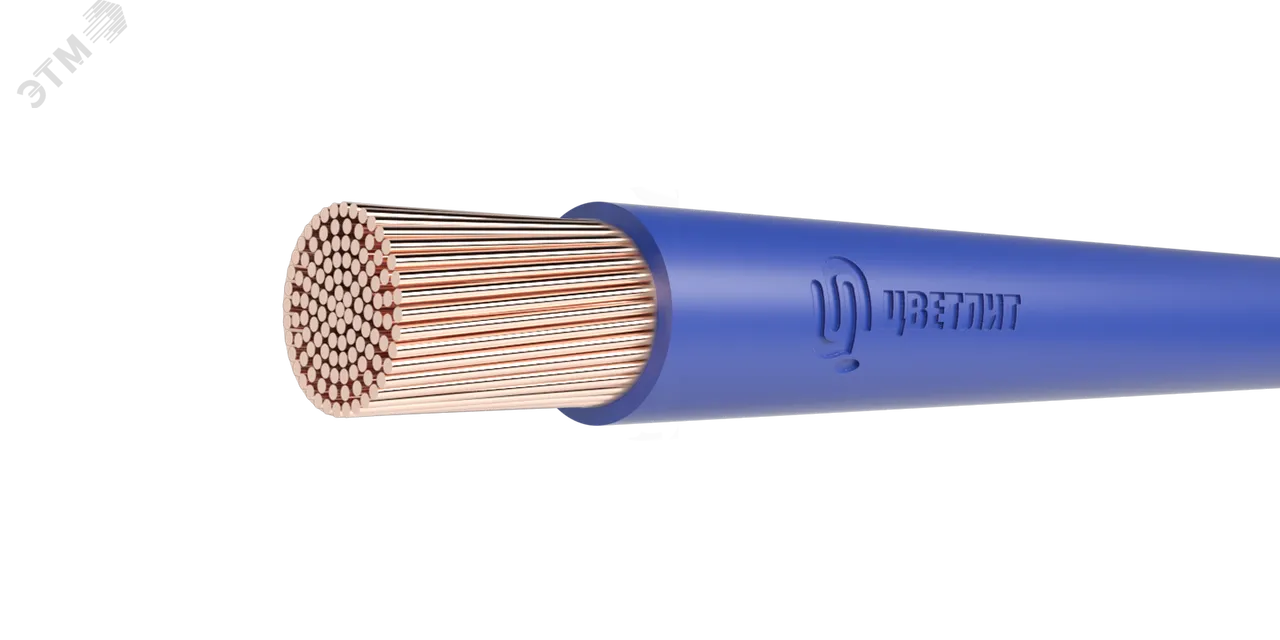 Провод ПуГВнг(А)-LS 1х6 450/750В С (бухта) (м) 00-00130531