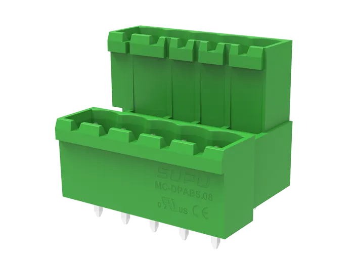 Вилочный разъем на плату MC-DPAB5.08V04-0001