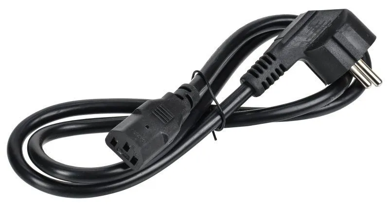 Кабель электропитания PDU 3х1,5 1м с разъёмами С13 - нем.ст PC-C13D-1M