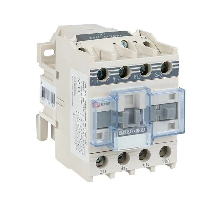 Контактор КМЭ 25А кат. 220В AC 1НО ctr-s-25-220
