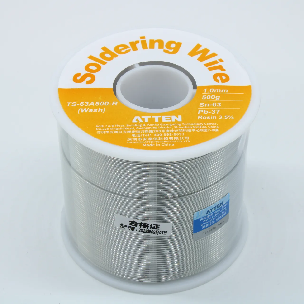 TS-63A500-R Wash Sn63Pb37 1.0мм 500г 3.5%