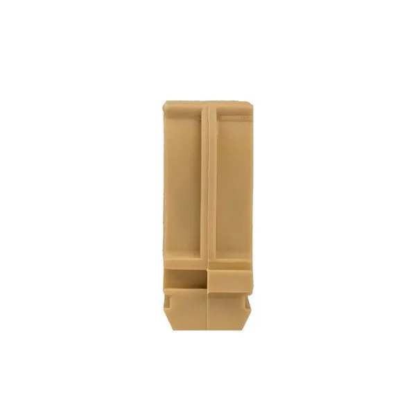 Крепеж-клипса d25 мм (10 шт) светлое дерево Plast derj-z-25w
