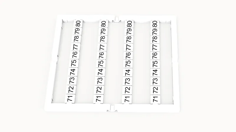 Маркировка (в кассетах) ZW5-40P-19-34Z(H)