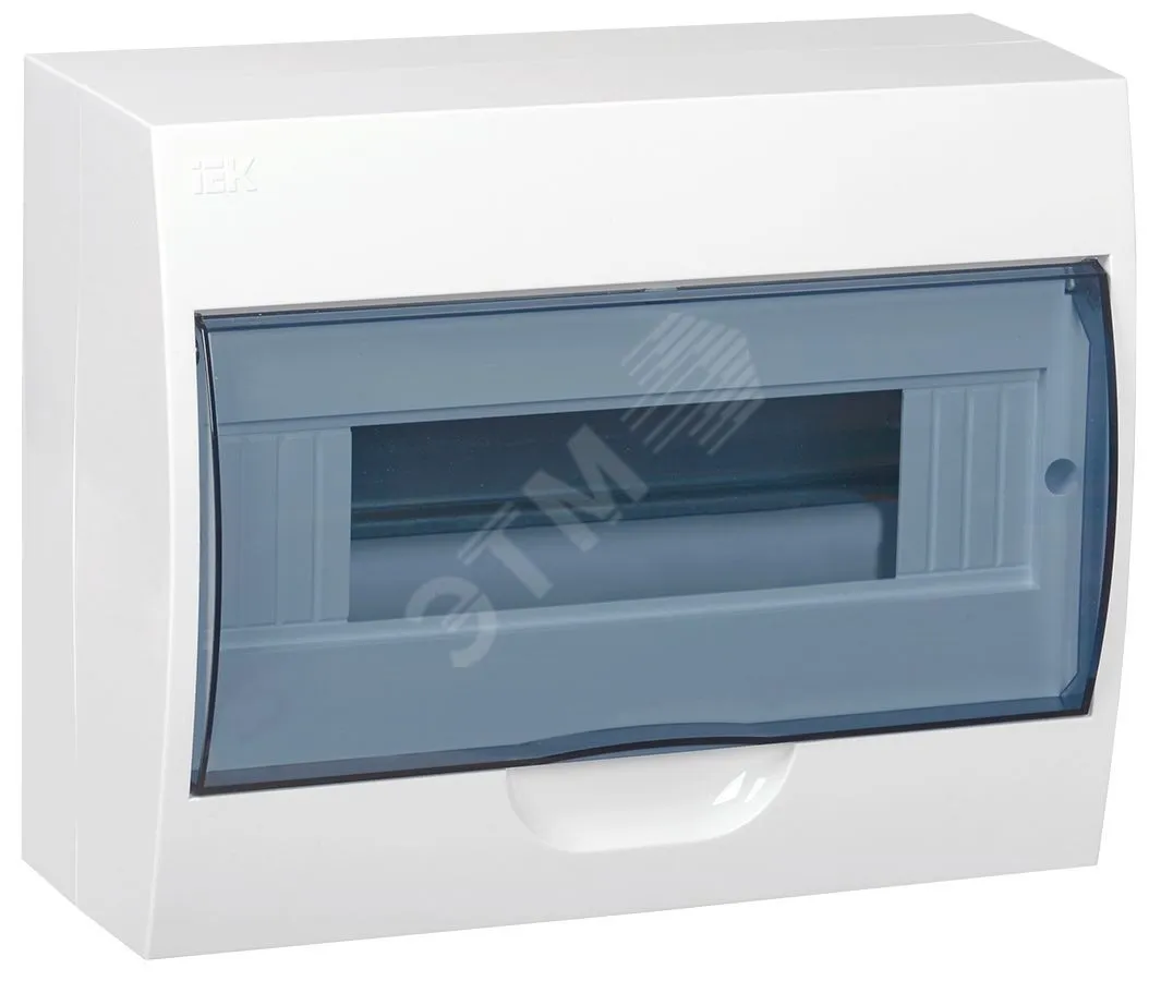 Корпус ЩРН-П-12 Krepta 3 IP41 навесной пластик. бел. IEK MKP12-N-12-40-10