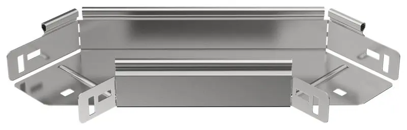 Угол для лотка 90град. 100х50 сталь 0.8мм ESCA 5 IEK ES5-PG-90-050-100-08