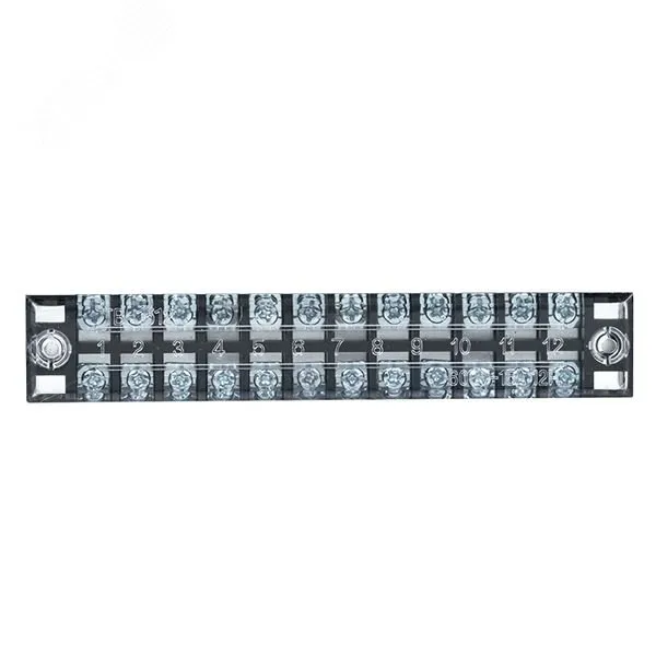 Терминал клеммный TB-1512 до 1.5кв.мм 15А 12 клеммных пар tb-1512
