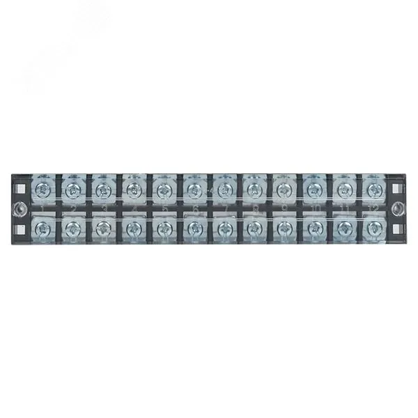 Терминал клеммный TB-4512 до 4.5кв.мм 45А 12 клеммных пар tb-4512