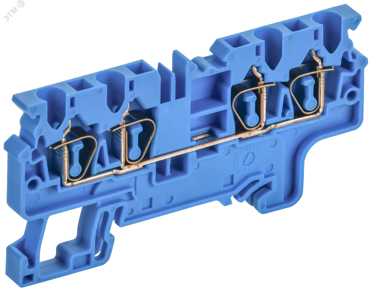 ARMAFIX Клемма пружинная CX2.5-4 BU 2,5мм2 четырехконтактная синяя IEK AF-CT40-00-4-K07-002