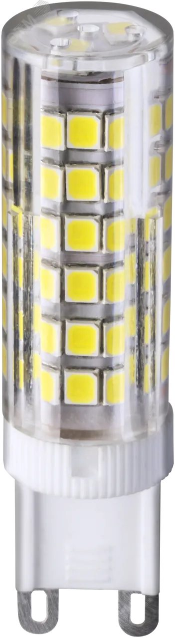 Лампа светодиодная LED 6вт 230в G9 белый капсульная 19831