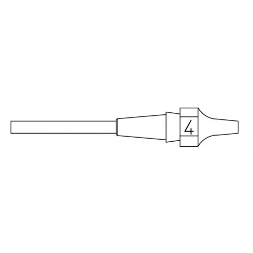 XDSL 4 desolder tip 1.2x2.5 L=10.5mm