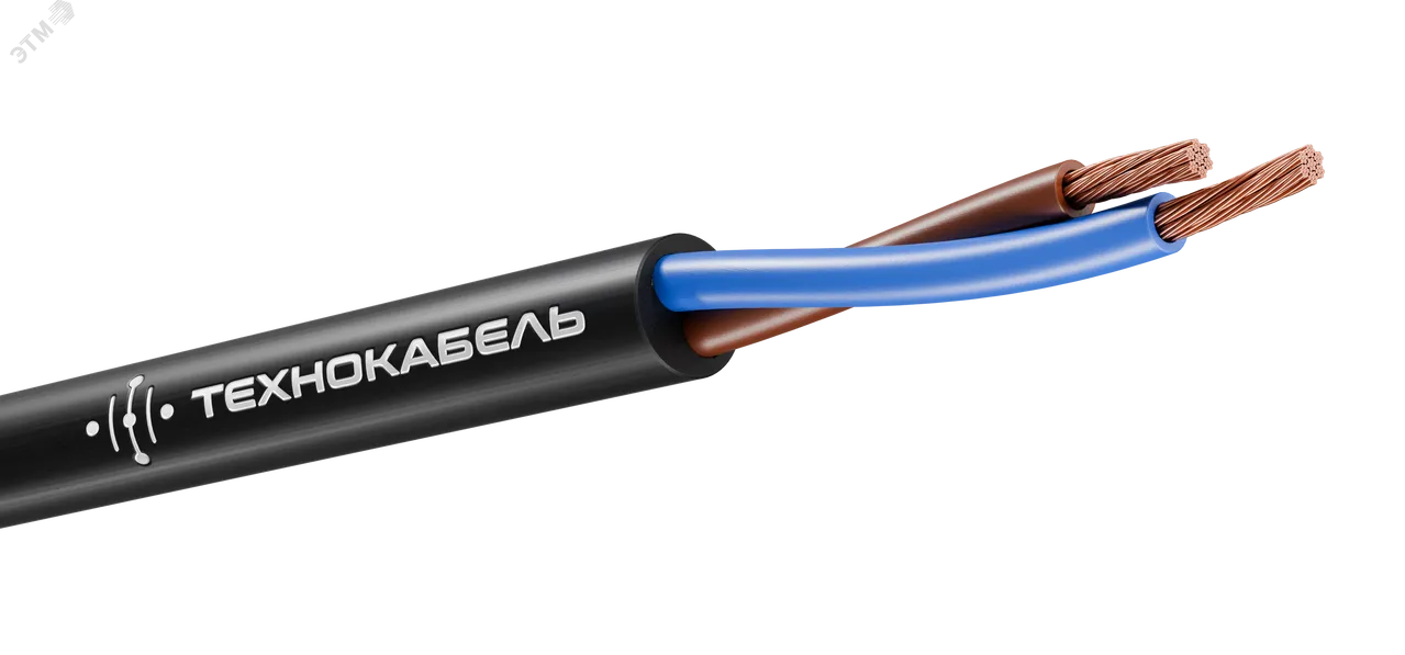 Кабель силовой КГТП-ХЛ 2х2,5(N) 220/380-3 ТРТС 00-00151429