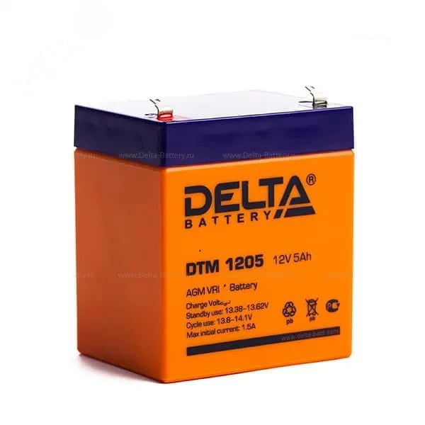 Аккумулятор DTM 12В 5Ач 4614010050006