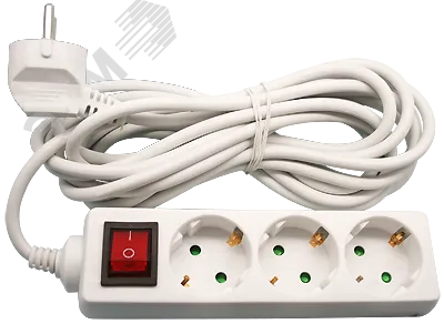 Удлинитель Navigator 71 514 NPE-S1-03-500-ESC-3x0.75 кит 10А ПВС 3х0.75 20394