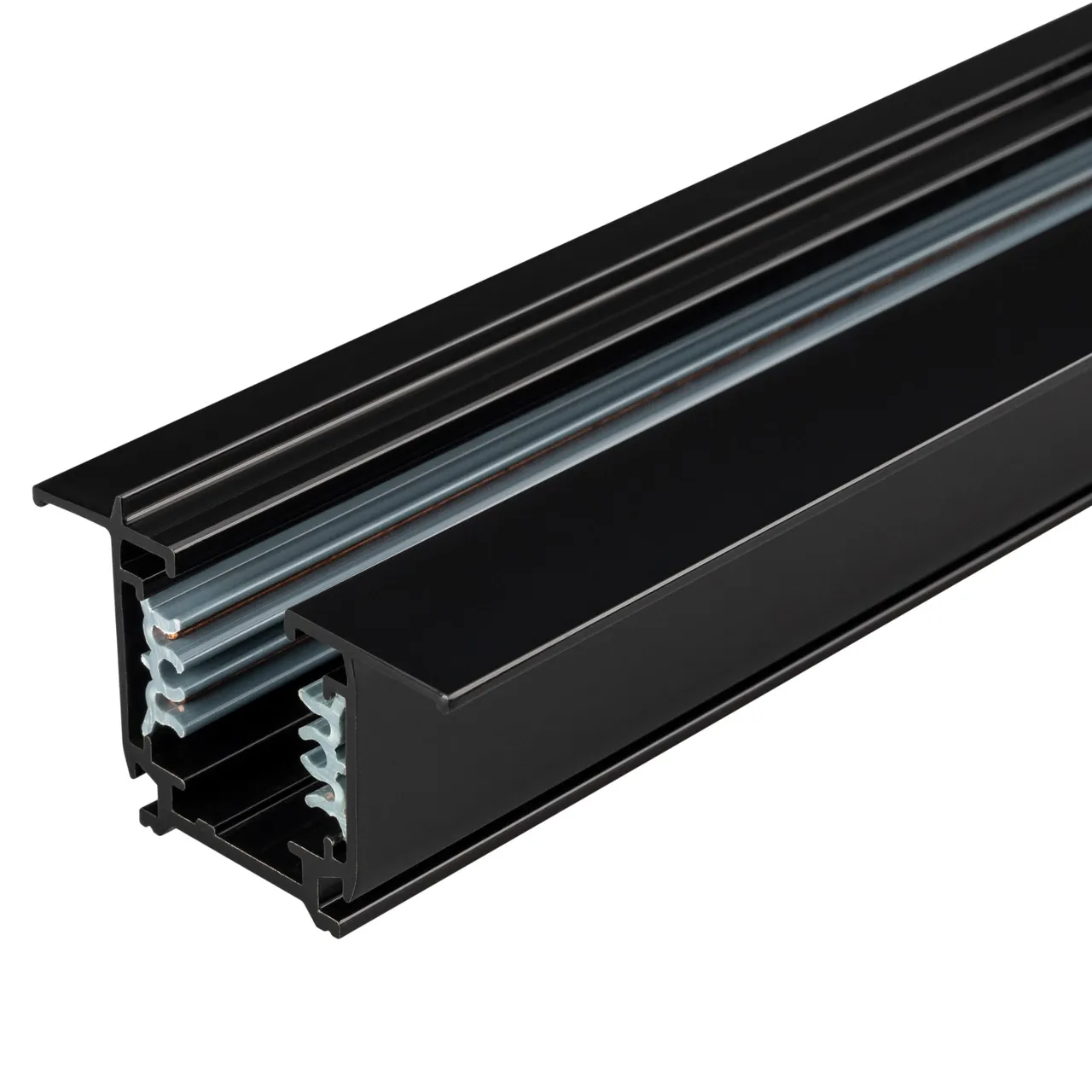 Трек встраиваемый LGD-4TR-TRACK-F-1000-BK-M (C) (Arlight, IP20 Металл, 3 года) 028837
