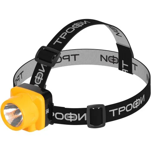 Фонарь аккумуляторный налобный TG1 1LED яркий аккум. 4В 0.5А.ч ЗУ 220В Б0053033