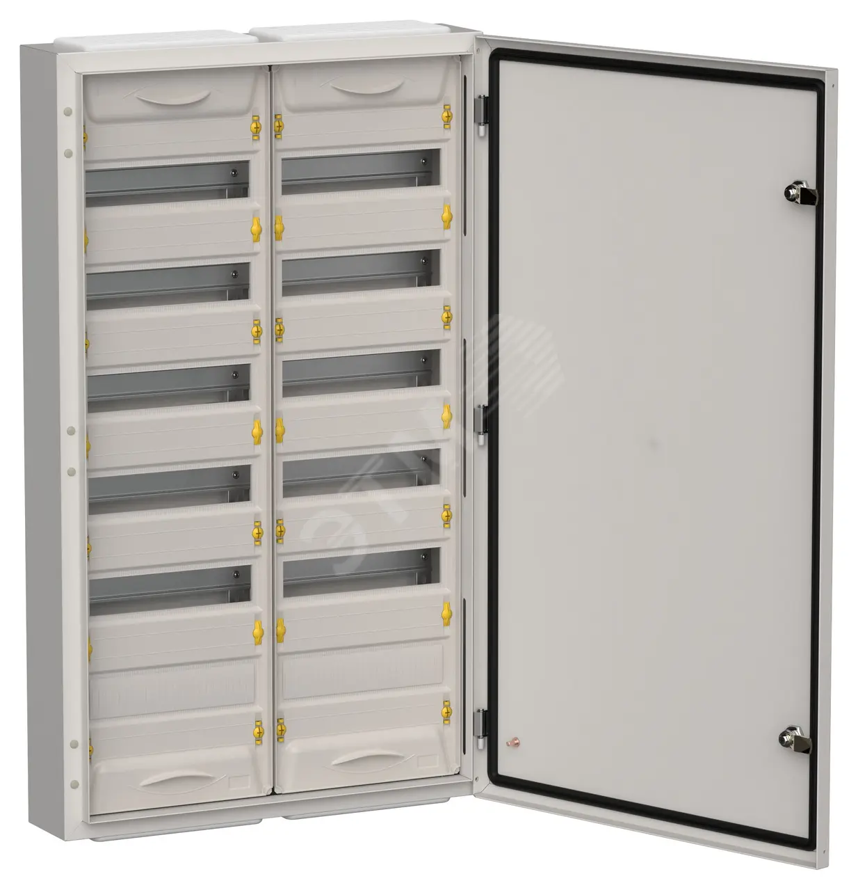 TITAN 5 Корпус мет. ЩРн-144 (2х72) 960х570х140 IP54 сер TI5-50-N-2X072-54-7035