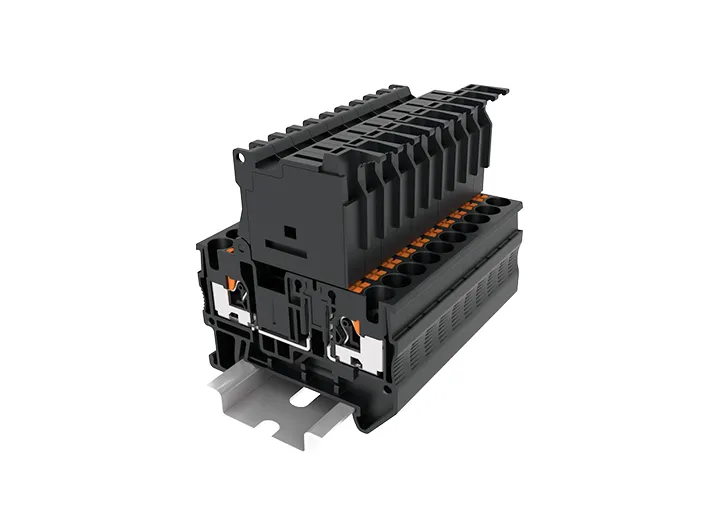 Предохранительная клемма TP4-HESI(5x20)-LED220-BK