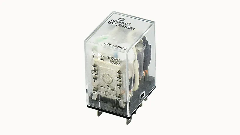 Реле без колодки DRPL-2C-L-A110