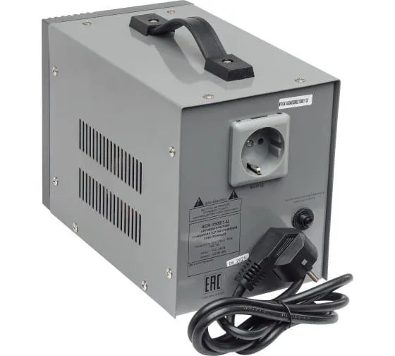 Стабилизатор напряжения АСН-1500/1-Ц 1ф 1.5кВт IP20 релейный 63/6/3