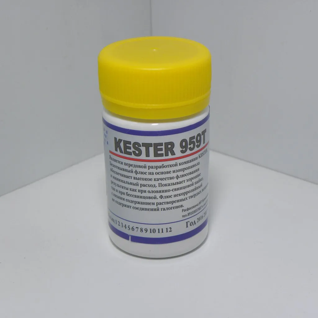 Флюс Kester 959T безотмыв. (30мл)