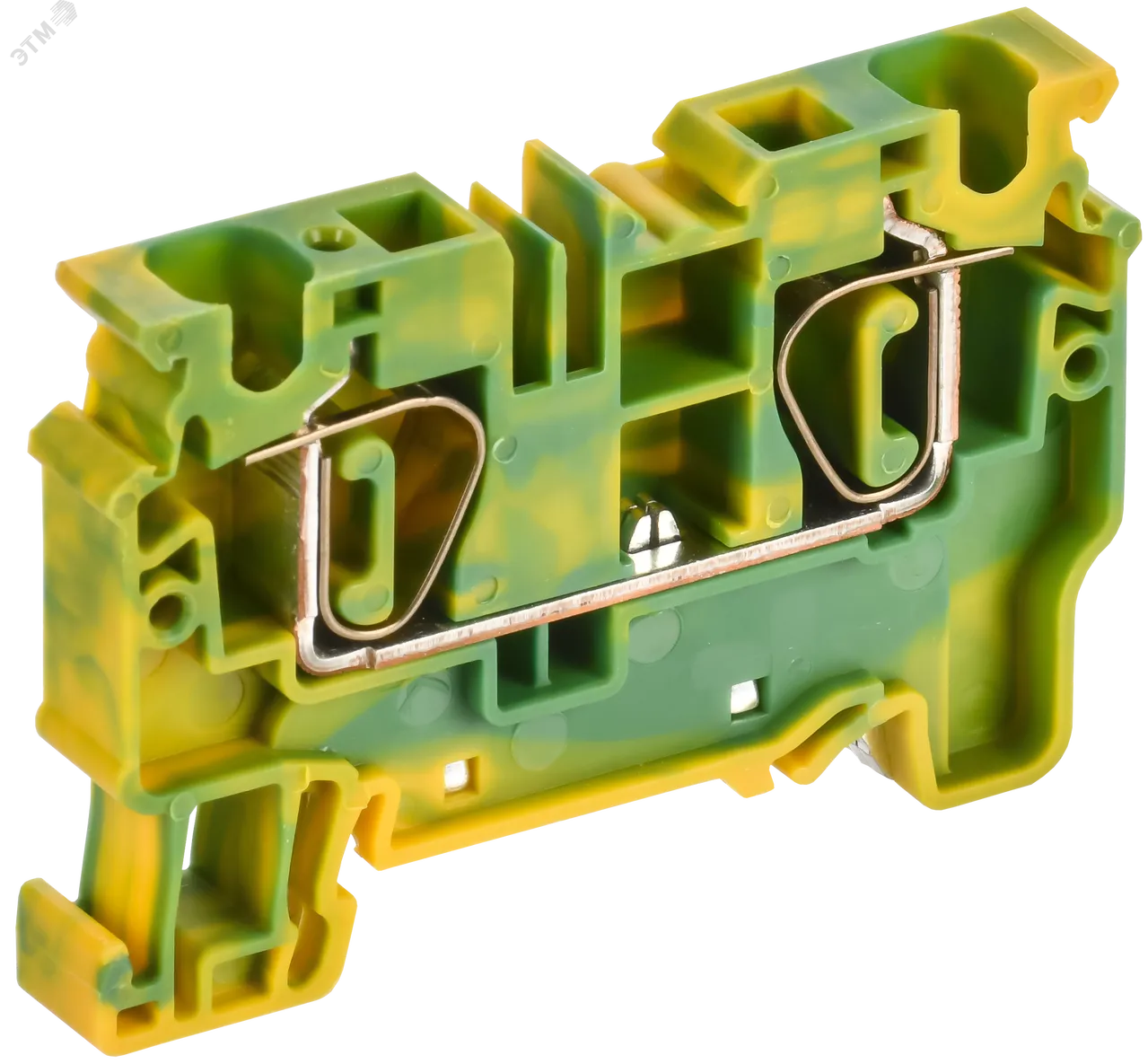 ARMAFIX Клемма пружинная CX6 PE 6мм2 проходная заземляющая IEK AF-CT41-00-K52-006