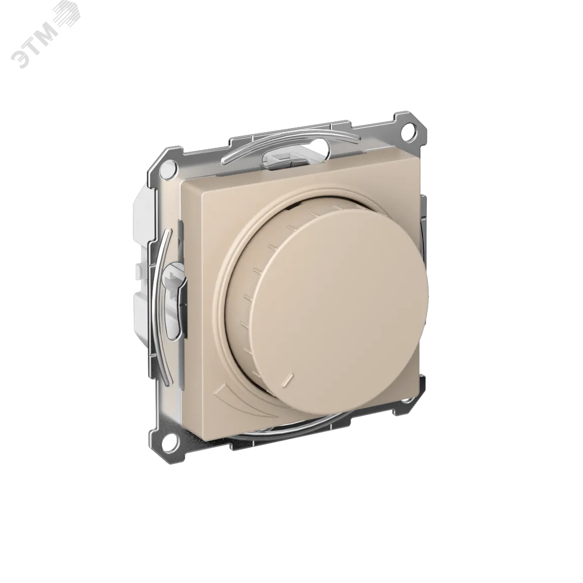 ATLASDESIGN СВЕТОРЕГУЛЯТОР (диммер) повор-нажим, LED, RC, 400Вт, мех., ПЕСОЧНЫЙ (1шт) C3(5) ATN001223