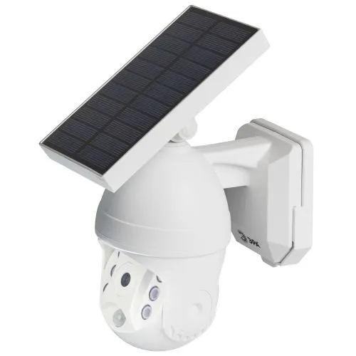 Светильник светодиодный "Камера" ERAFS012-10 6LED 8х24см фасадный на солнечн. батарее с датчиком движения Б0057600