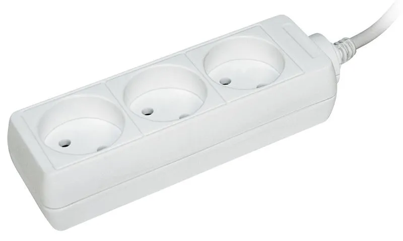 Удлинитель 3х3м без заземл. 10А IP20 У3 2P 250В 2х0.75 WYP10-06-03-03-N