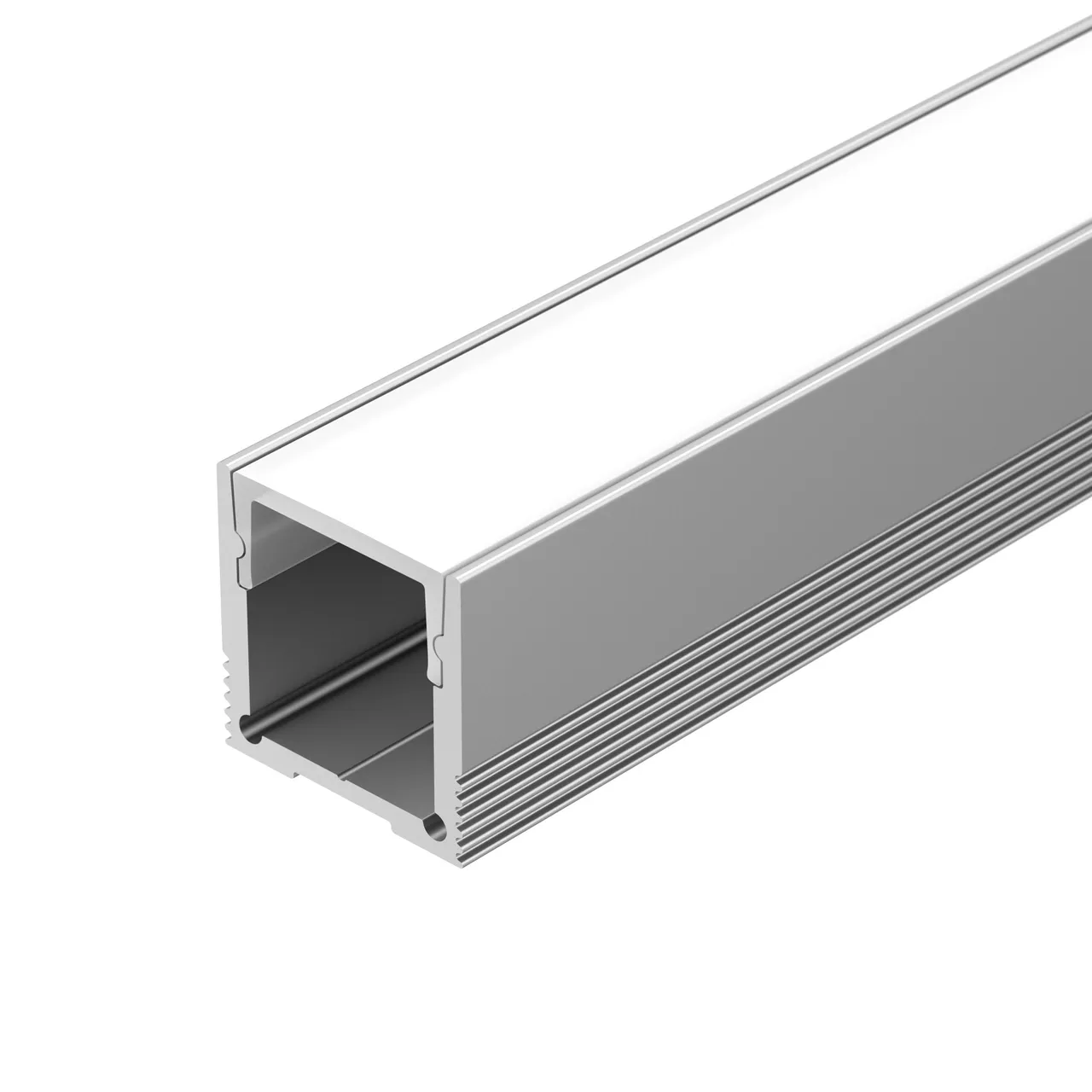 Профиль с экраном SL-SLIM20-H20-2000 ANOD+OPAL 036836