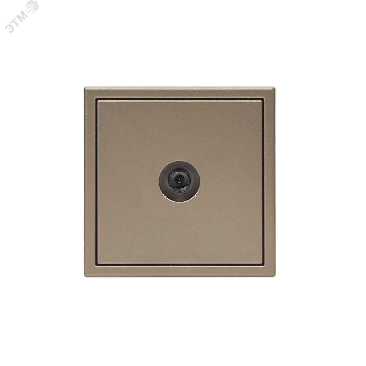 ARTGALLERY TV ТВ розетка оконечная 1DB, механизм, шампань GAL000591