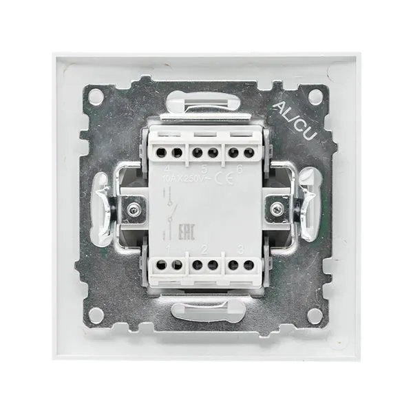 Выключатель 1-кл. СП Валенсия 10А IP20 бел. PROxima EWV10-021-10