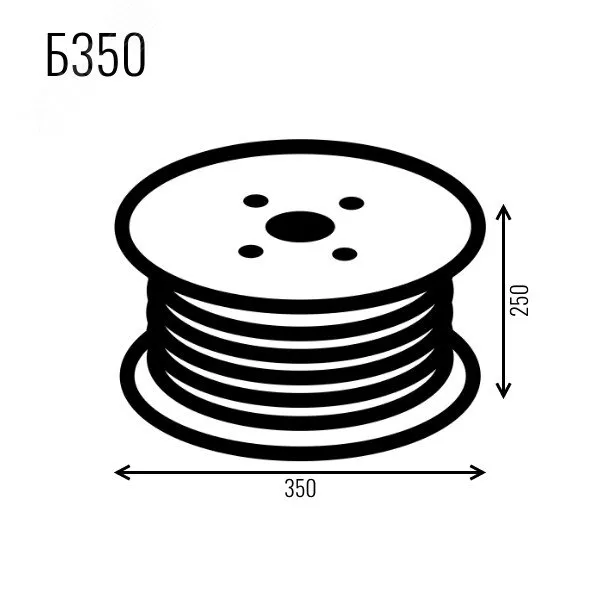 Кабель (провод) ParLan U/UTP Cat5e 4х2х0.52 PVC/PE 100012