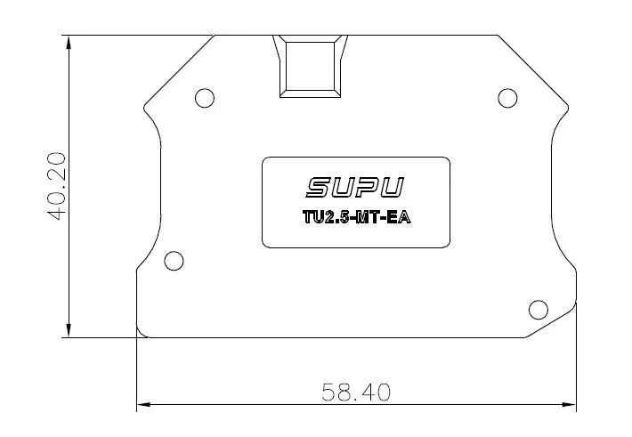Боковая крышка TU2.5-MT-GY-EA