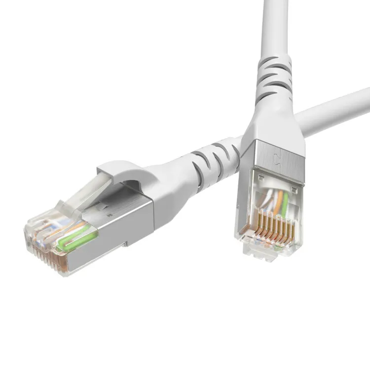 Патч-корд экранированный CAT6 F/UTP 4х2, LSZH, белый, 10.0м RN6FU4500WH