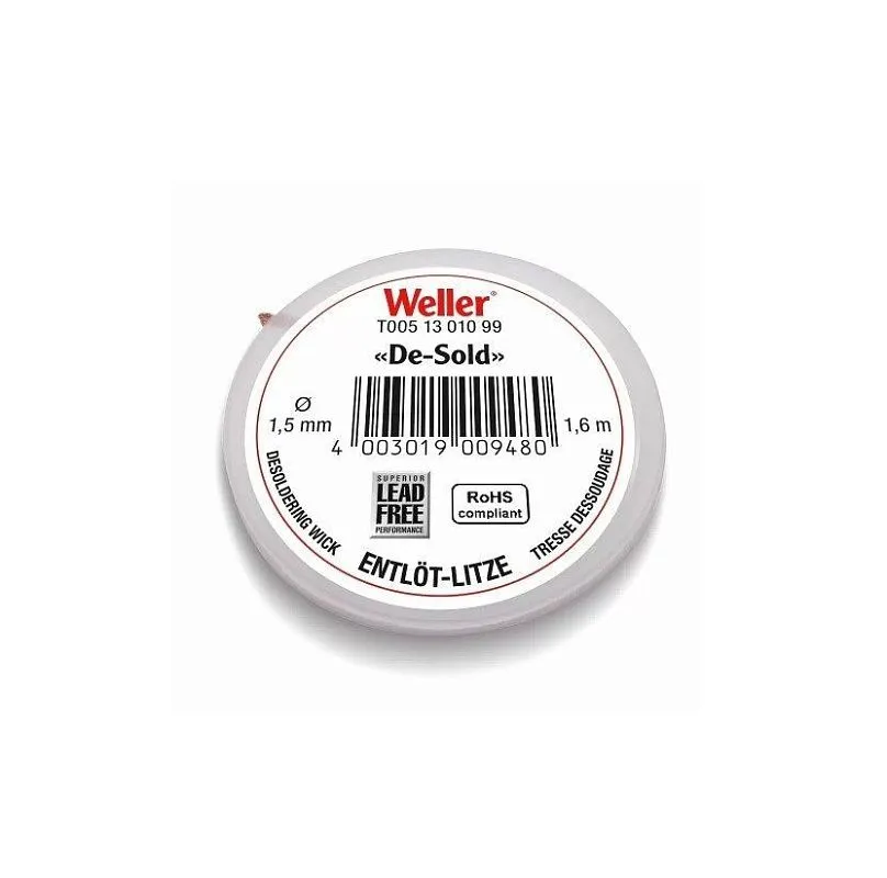 DESOLDERING WICK 1,5MM 1,6M