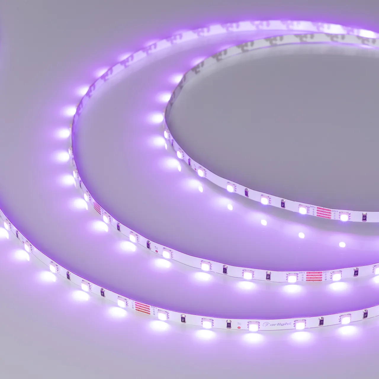 Лента RT-G60-5mm 24V RGB (6.6 W/m, IP20, 3838, 5m) 030164(2)