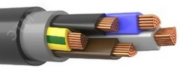 Кабель силовой ППГнг(А)-HF 5х50,0 мс (N,PE) - 0,66 ТРТС 13712