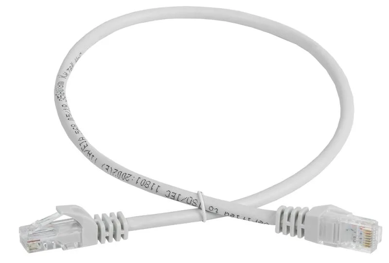 Патч-корд кат.5E UTP 3м сер. PC01-C5EU-3M-G