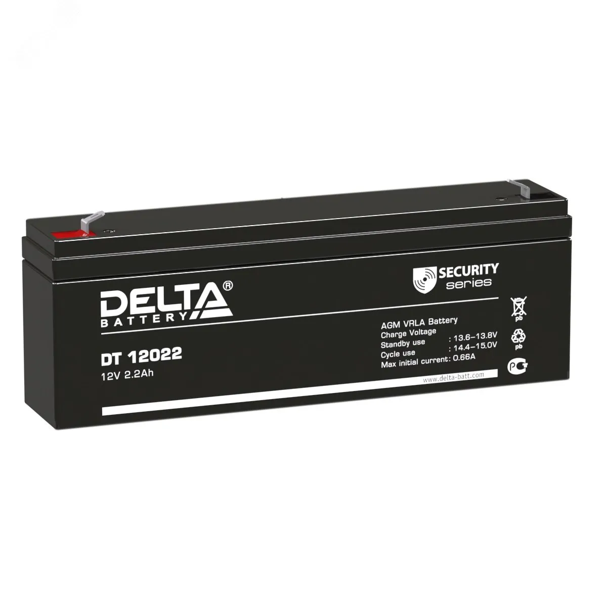 Аккумулятор DT 12В 2.2Ач 4614010040001