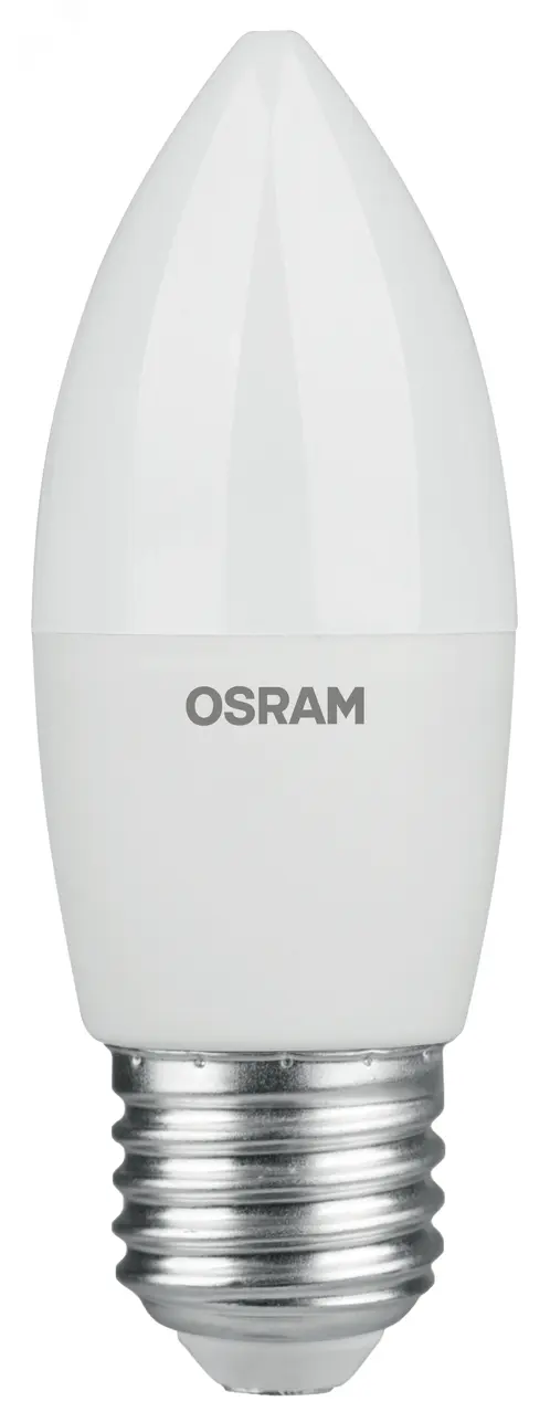 Лампа светодиодная LED Value LVCLB75 10SW/840 10Вт свеча матовая E27 230В 10х1 RU OSRAM 4058075579569