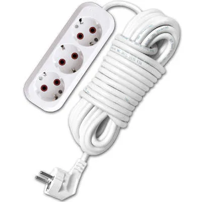 Удлинитель 3х10м с заземл. 10А IP20 У10-554 ПВС 3х1 554-10
