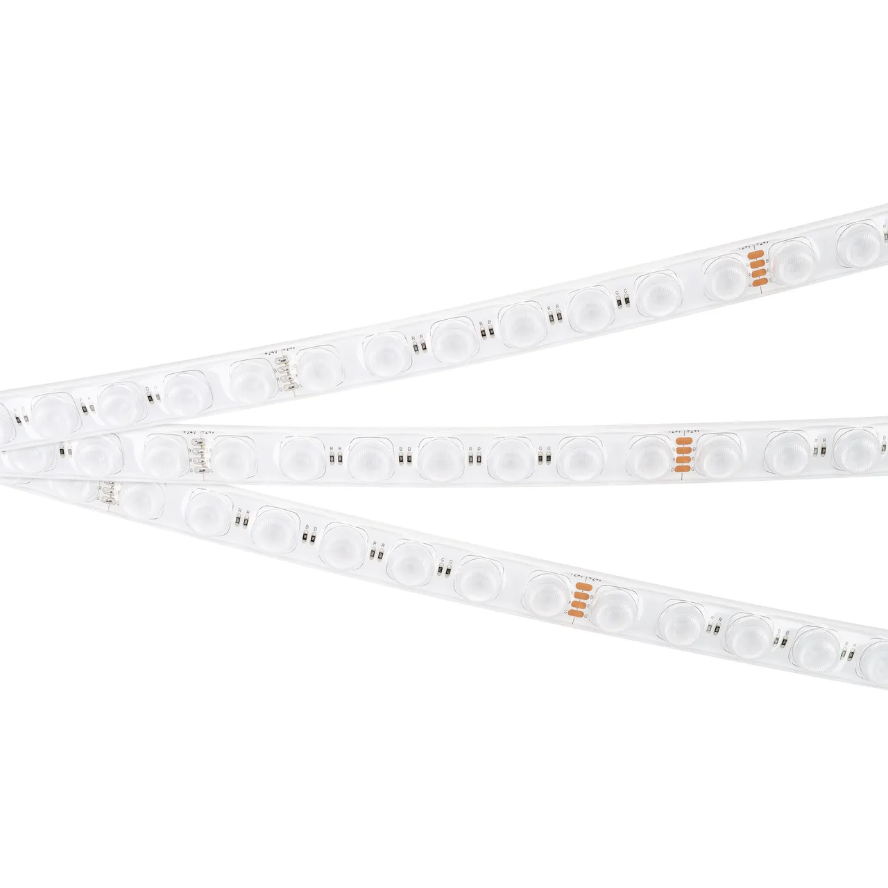 Лента герметичная FLT-PS-S42-23mm 24V RGB (21 W/m, IP67, 30deg, 5m) 037729