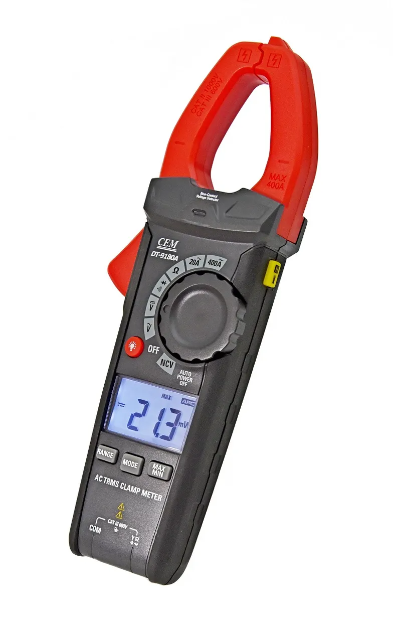 DT-9180A Токоизмерительные клещи True RMS с детектором NCV (AC)